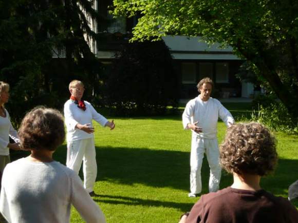 Qigong im Shiatsu Dojo Garten Bonn