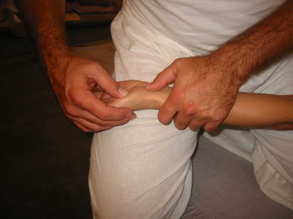 Shiatsu Hände