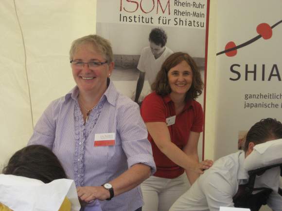 Shiatsu am Stuhl